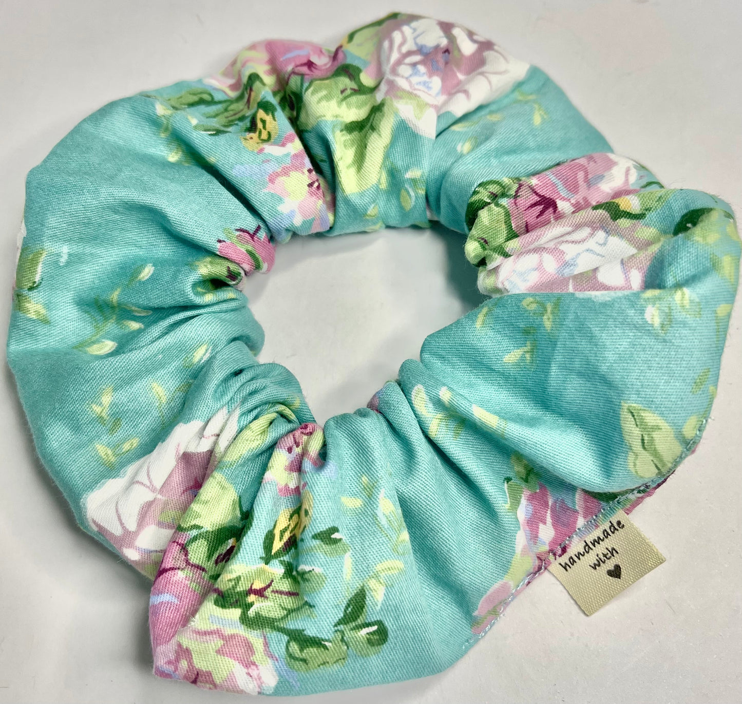 Floral scrunchie