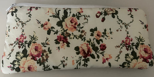(New) quilted floral pencil cases