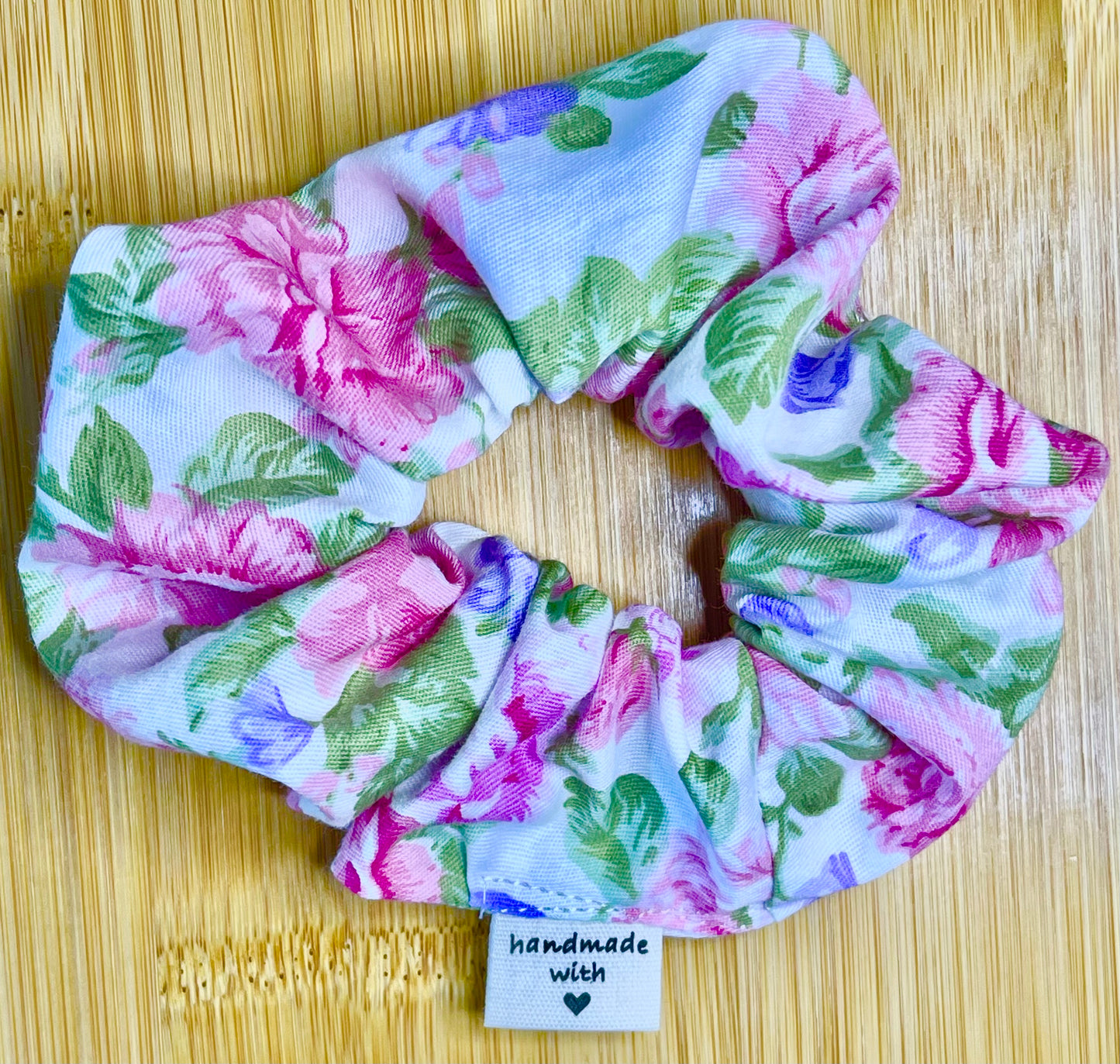 Floral Scrunchie