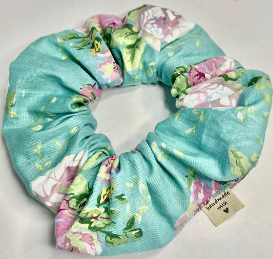 Floral scrunchie