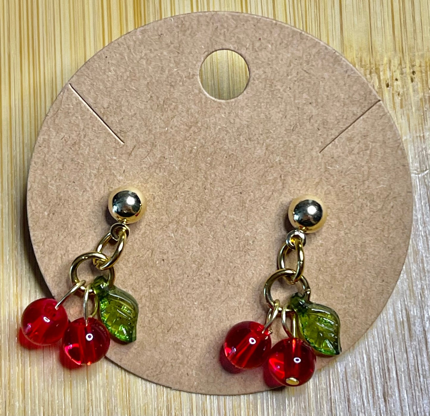 Small cherry Earrings